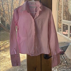 Thomas Pink Women’s Shirt French Cuff L/S Size 6